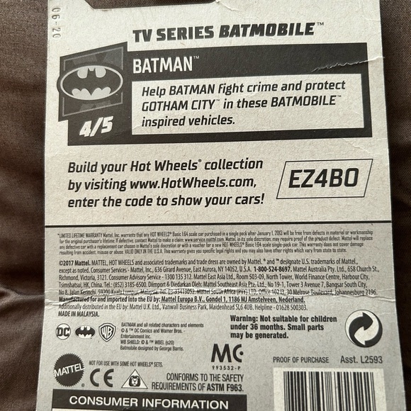 Collectible Batmobile - Picture 2 of 2